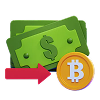 Instant Conversion of Crypto into Fiat